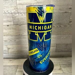 Michigan Wolverines 20oz Stainless Steel Tumbler